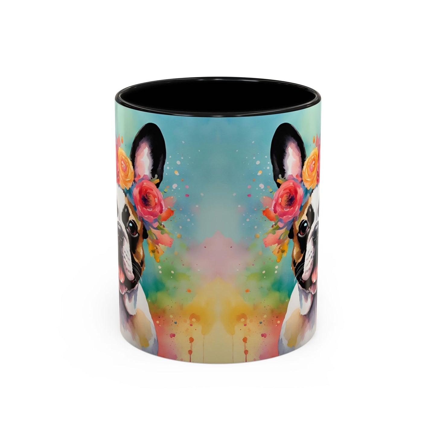 French Bulldog 03 Accent Coffee Mug - Dog Lover Gift