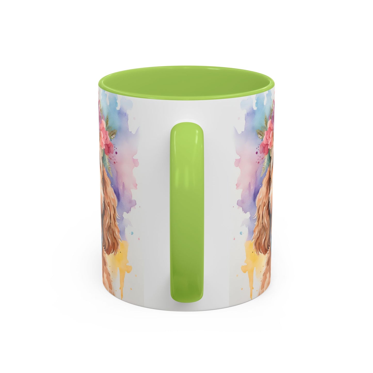 Cockapoo 02 Accent Coffee Mug - Dog Lover Gift