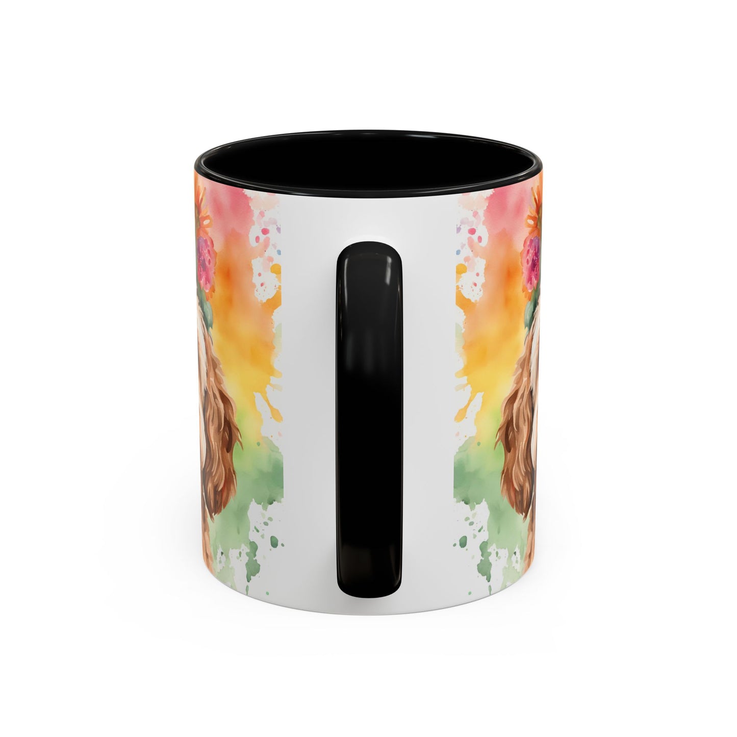 Cockapoo 03 Accent Coffee Mug - Dog Lover Gift