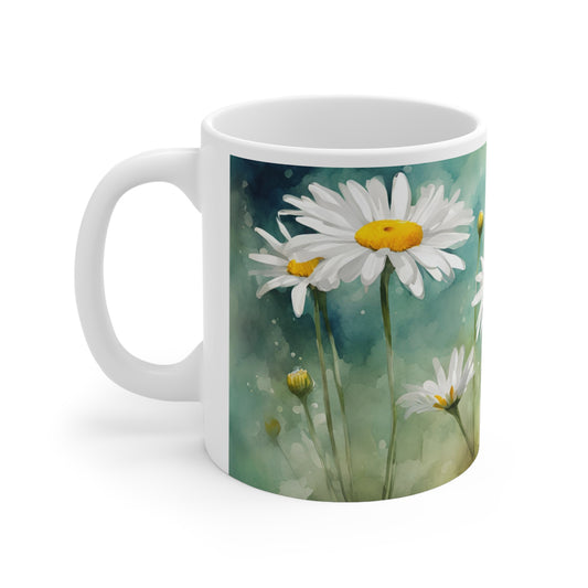 Daisies 03 Mug - Nature's Beauty Collection