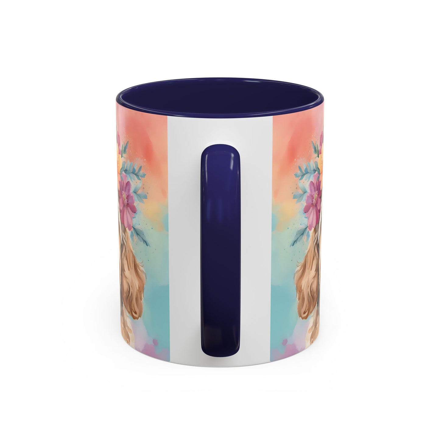 Cockapoo 01 Accent Coffee Mug - Dog Lover Gift