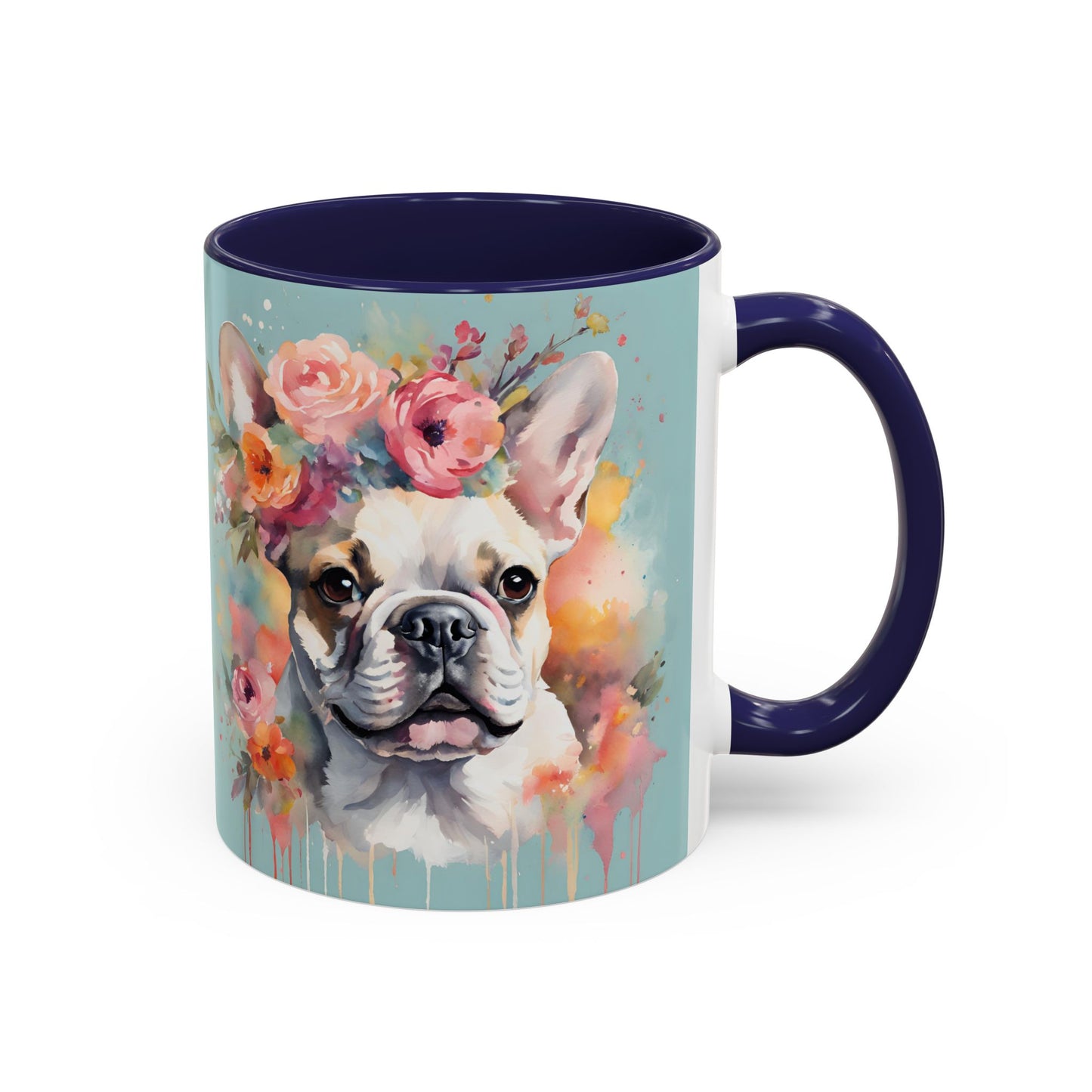 French Bulldog 02 Accent Coffee Mug - Dog Lover Gift