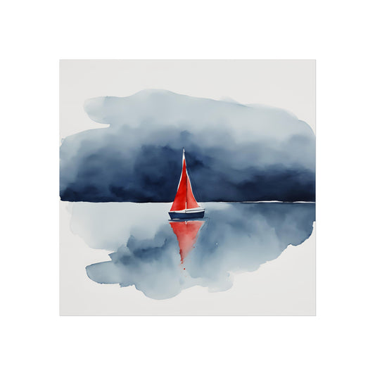 Blue Collection 14 Matte Print