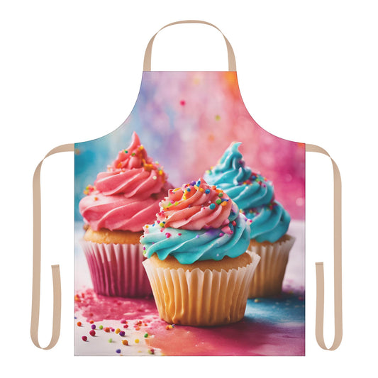 Cupcake 02 Baking Lovers 5-Color Straps Kitchen Wear