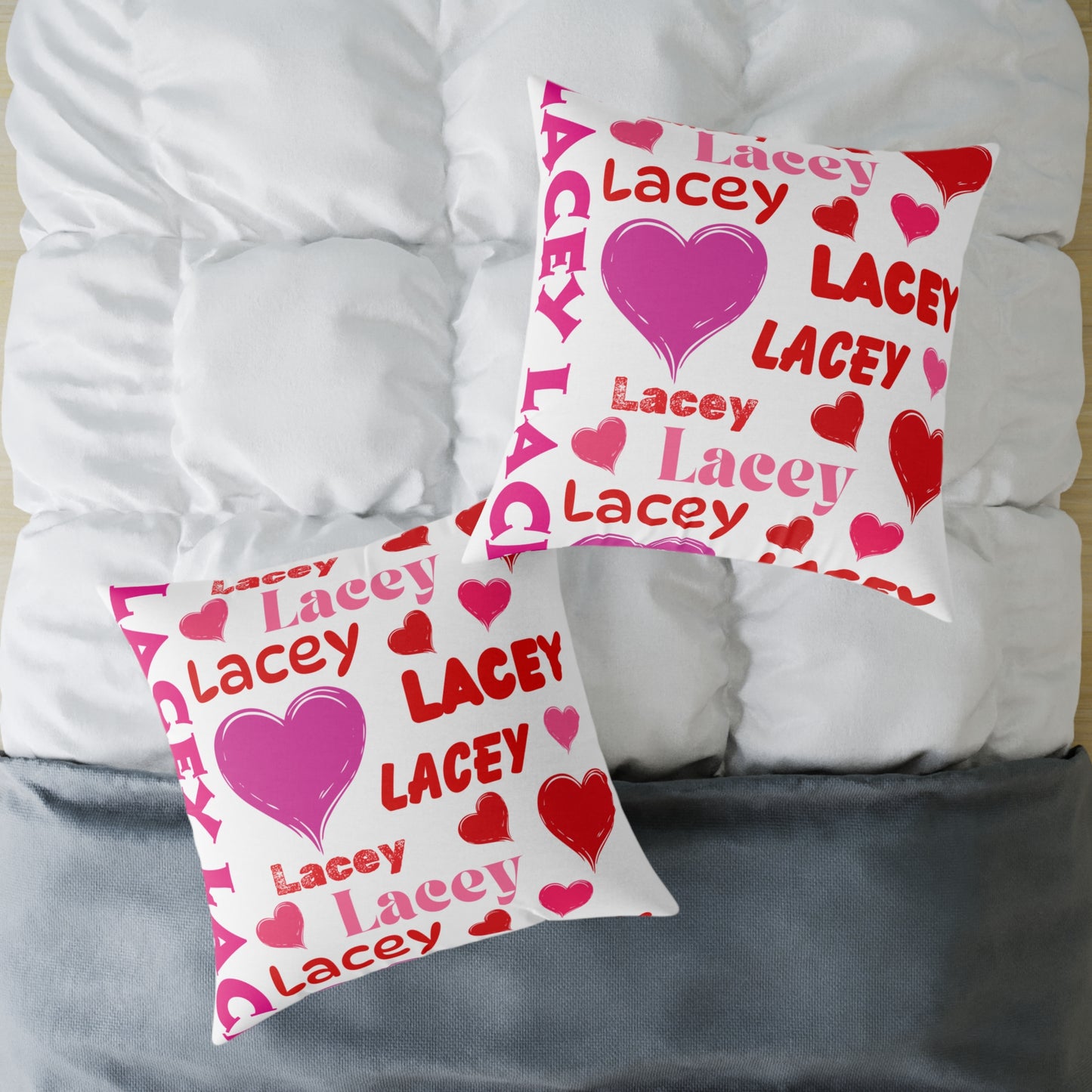 (Personizable) Name Of Your Loved One 02 Poly Pillow