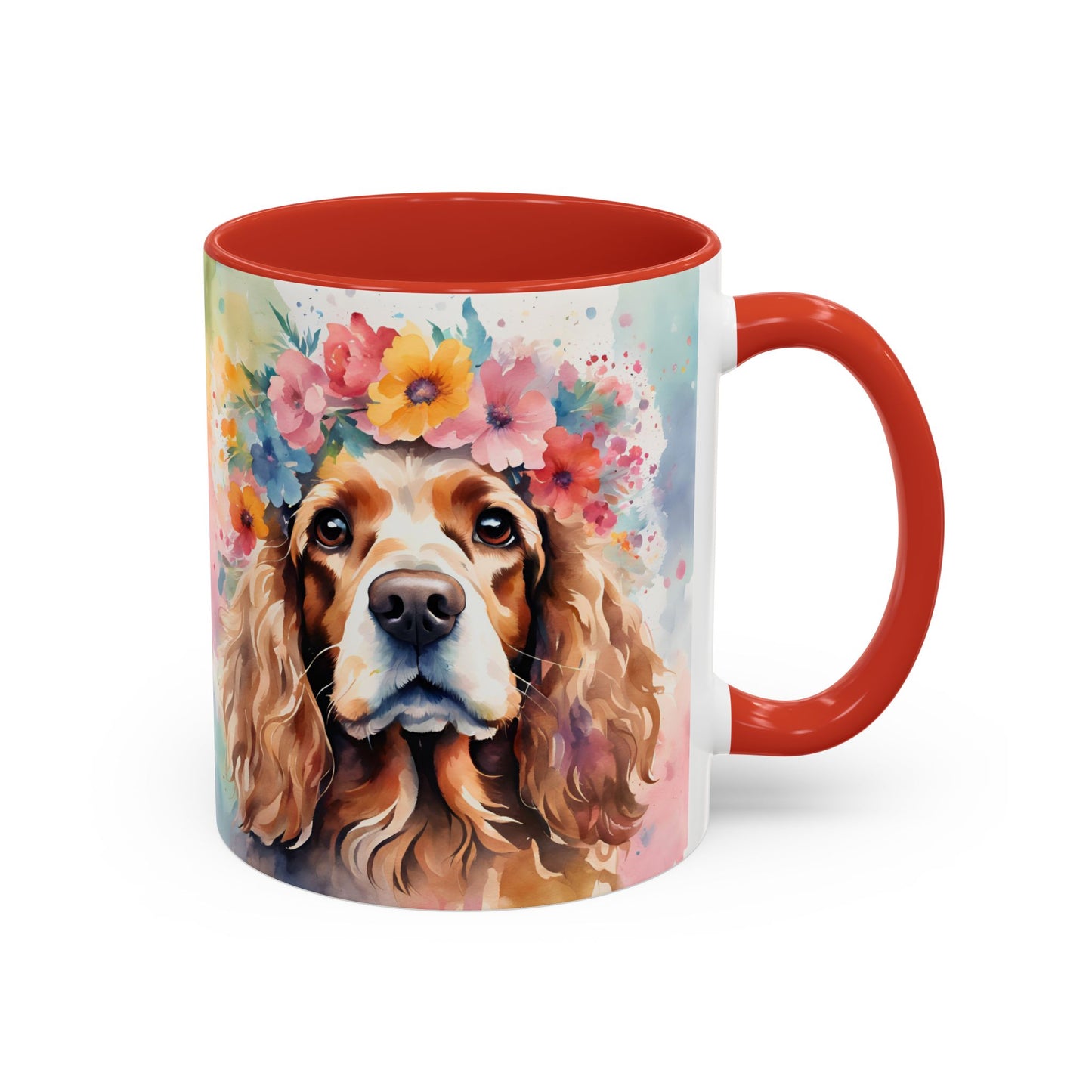 Cocker Spaniel 03 Accent Coffee Mug - Dog Lover Gift