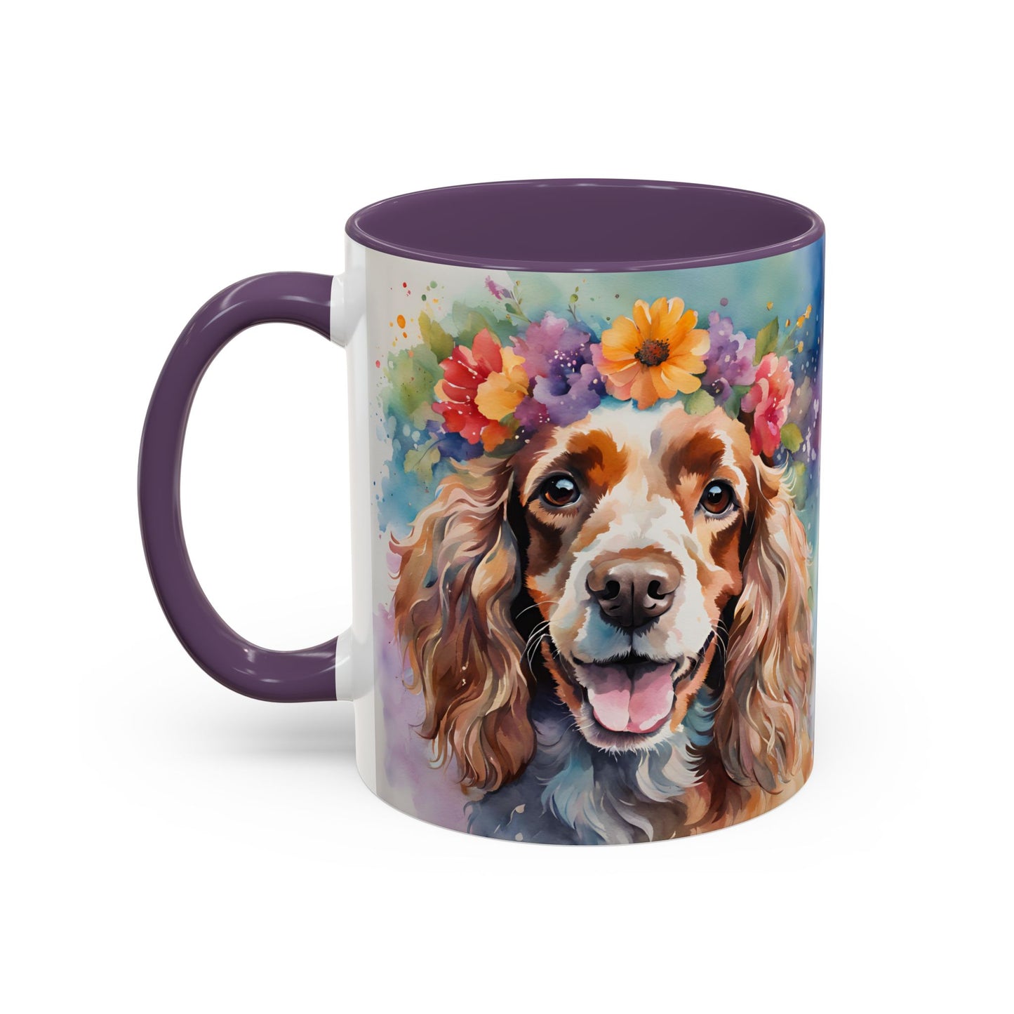 Cocker Spaniel 01 Accent Coffee Mug - Dog Lover Gift