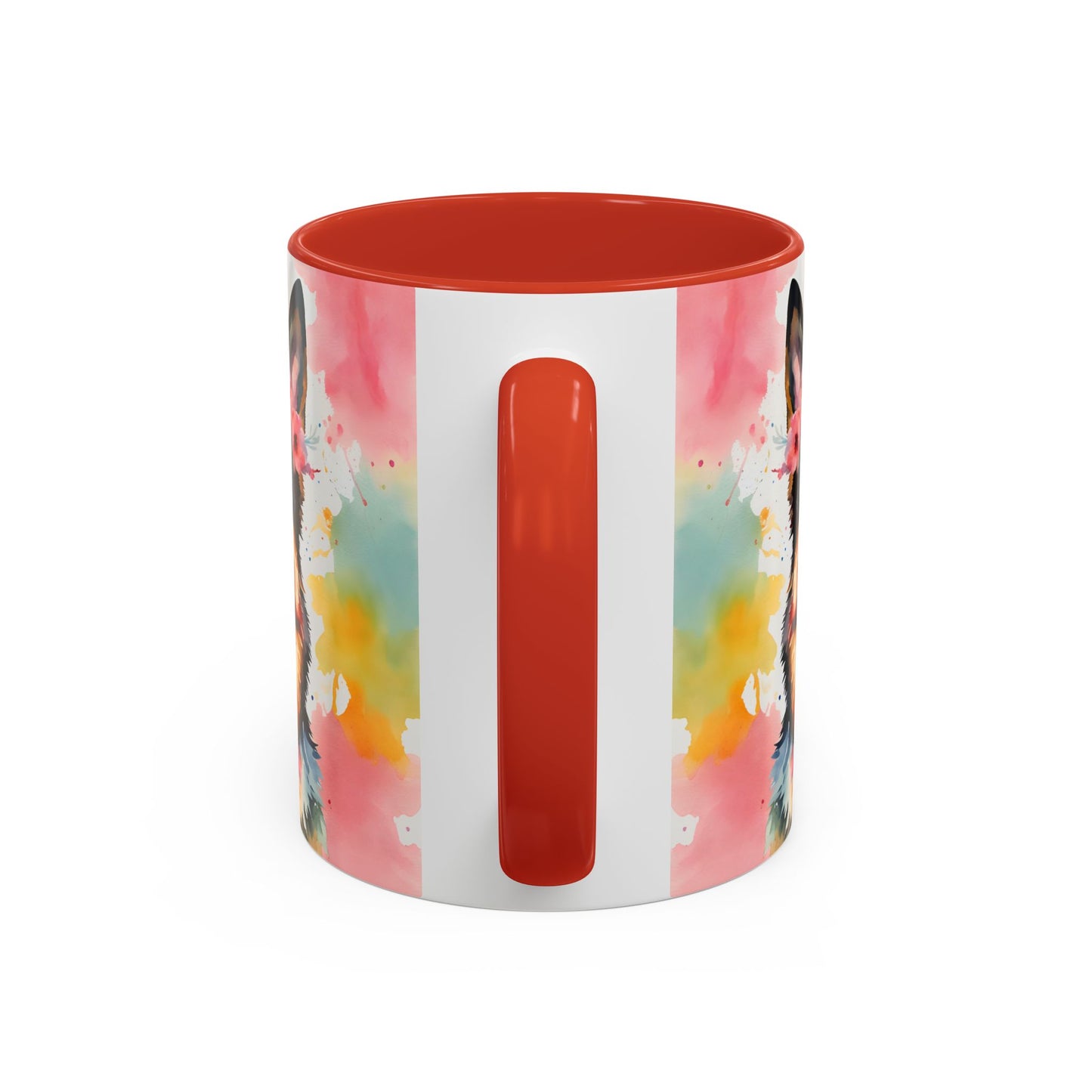 German Shepherd 04 Accent Coffee Mug - Dog Lover Gift