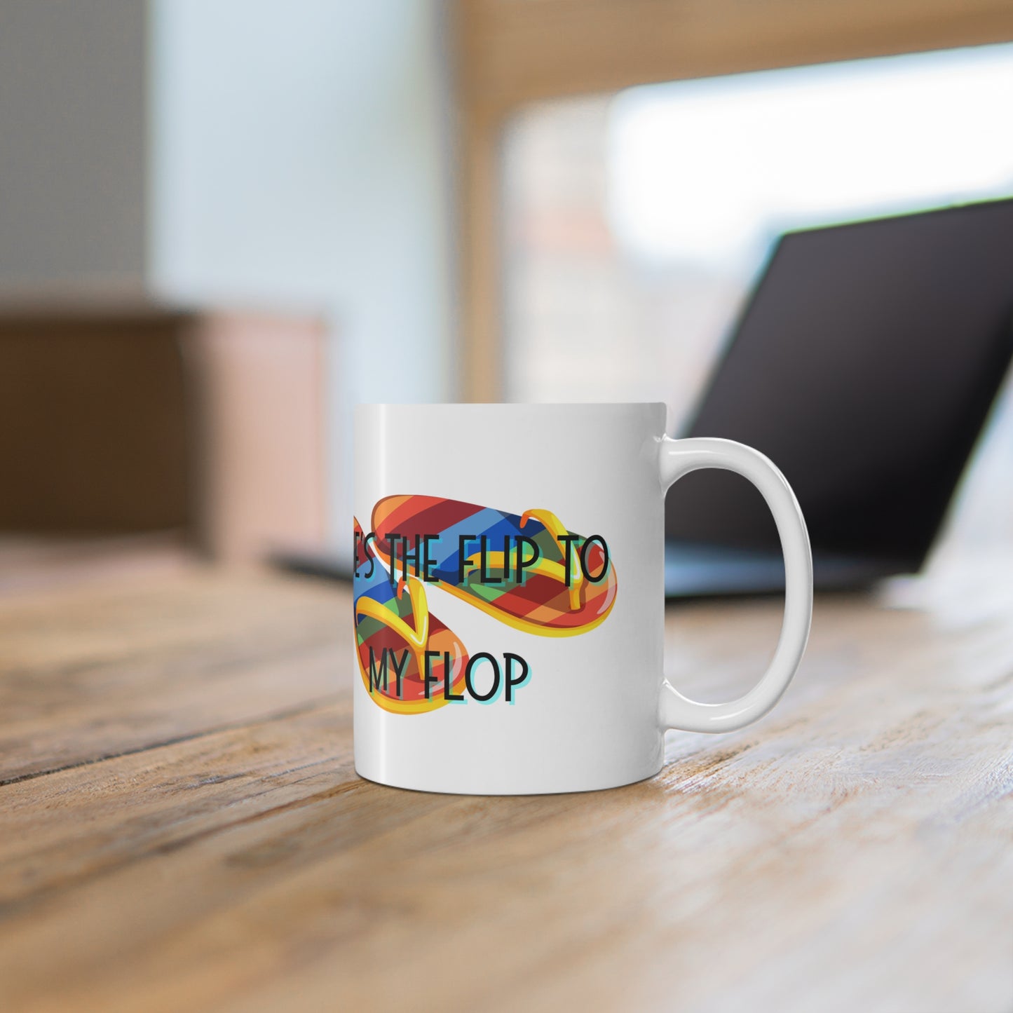 He’s The Flip To My Flop Valentines Mug Ceramic 11oz