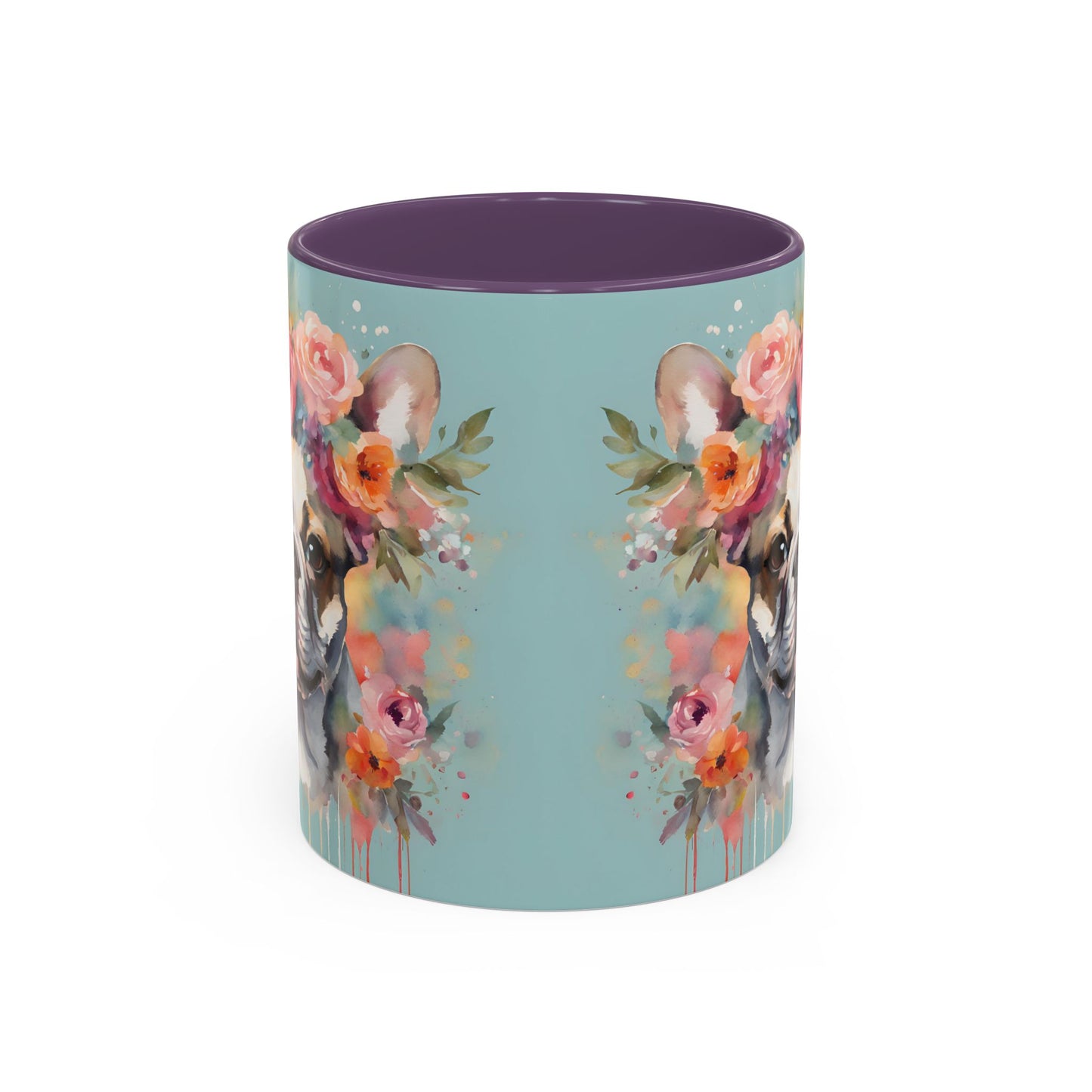 French Bulldog 02 Accent Coffee Mug - Dog Lover Gift