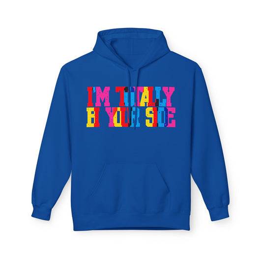I’m Totally Bi Your Side Unisex Valentines Hoodie