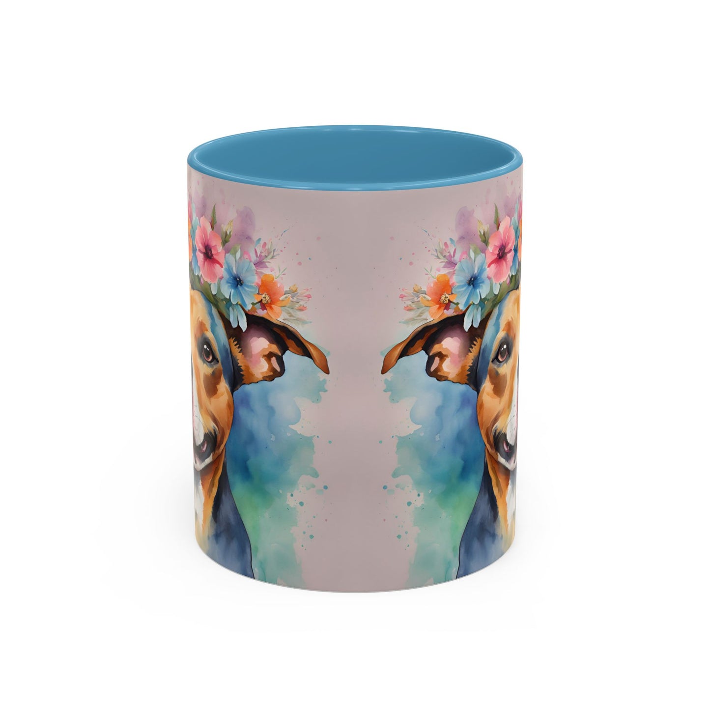 Staffordshire Bull Terrier 02 Accent Coffee Mug - Dog Lover Gift