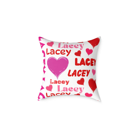 (Personizable) Name Of Your Loved One 02 Poly Pillow