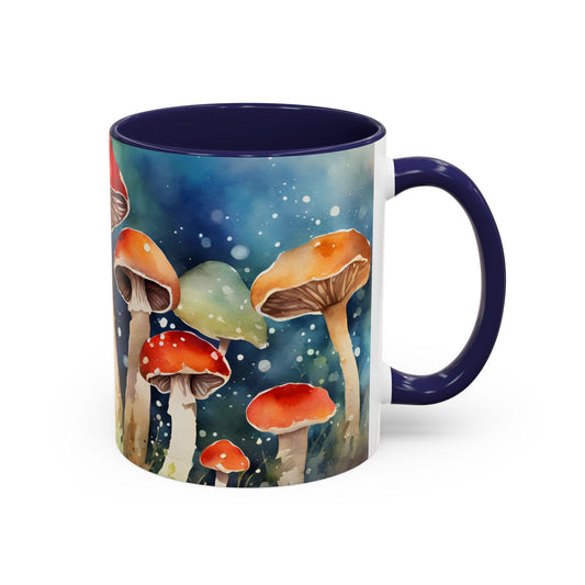Mushroom 8 Accent Mug 11oz