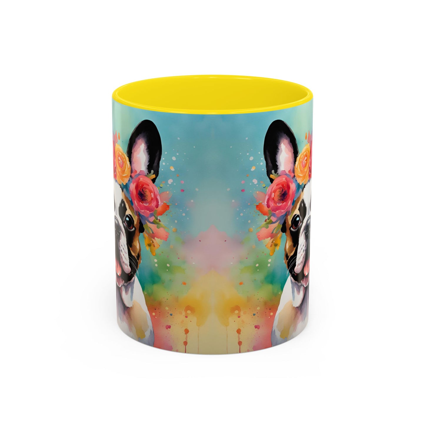 French Bulldog 03 Accent Coffee Mug - Dog Lover Gift