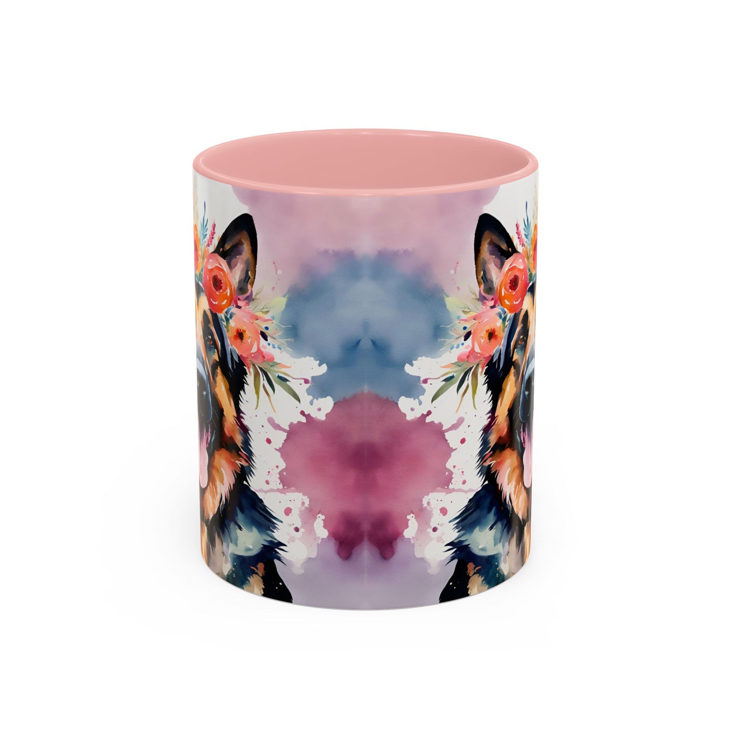 German Shepherd 04 Accent Coffee Mug - Dog Lover Gift