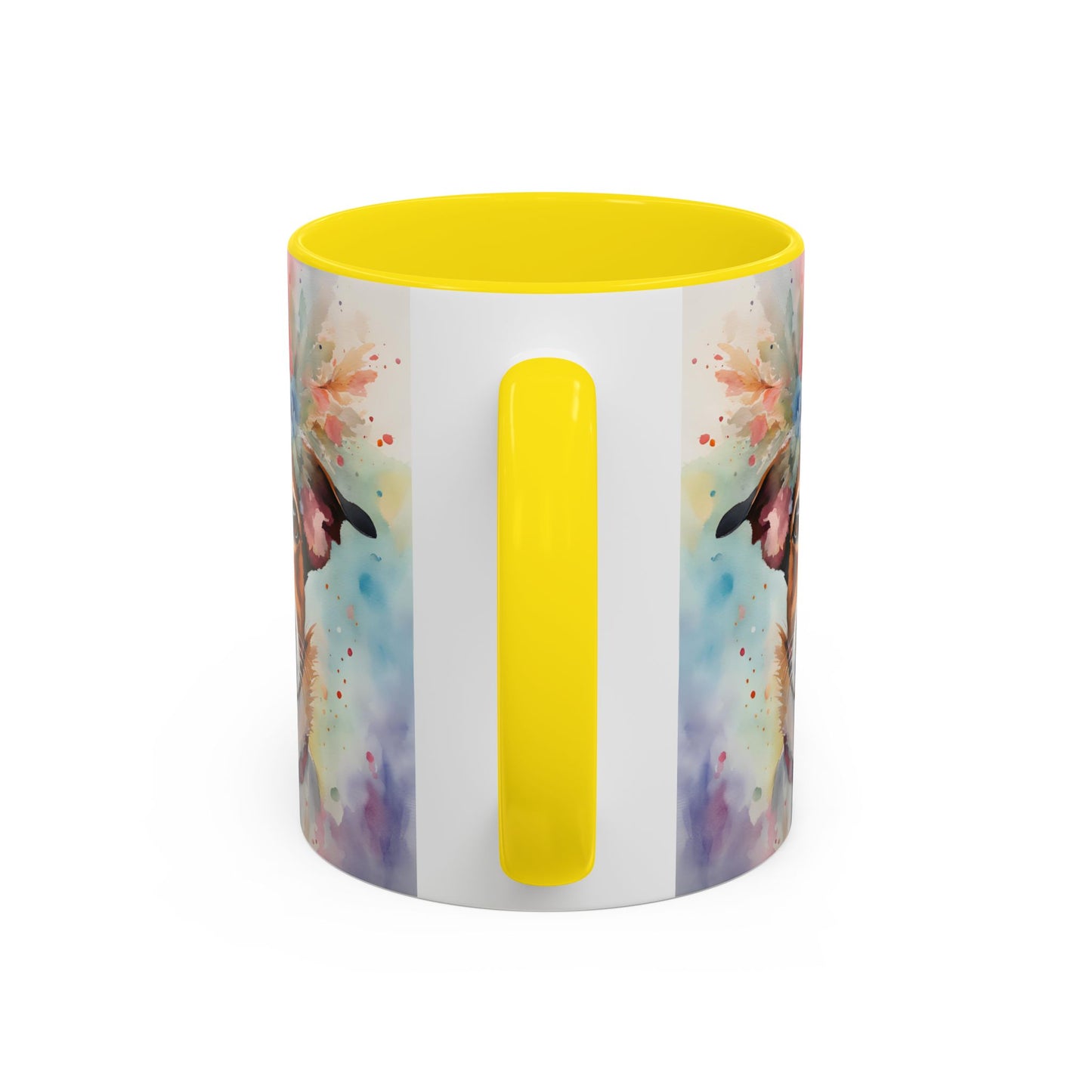 Jack Russell 04 Accent Coffee Mug - Dog Lover Gift