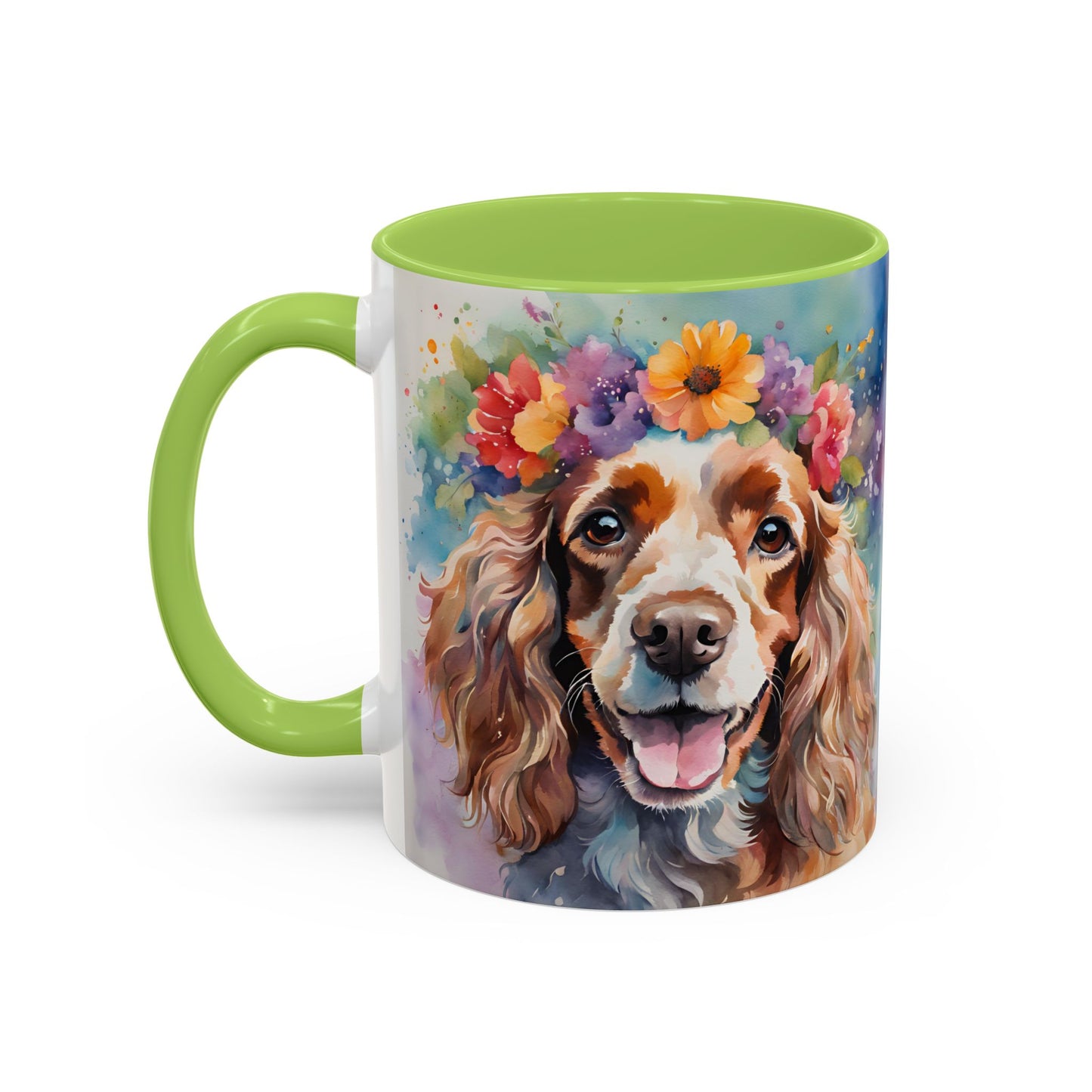 Cocker Spaniel 01 Accent Coffee Mug - Dog Lover Gift