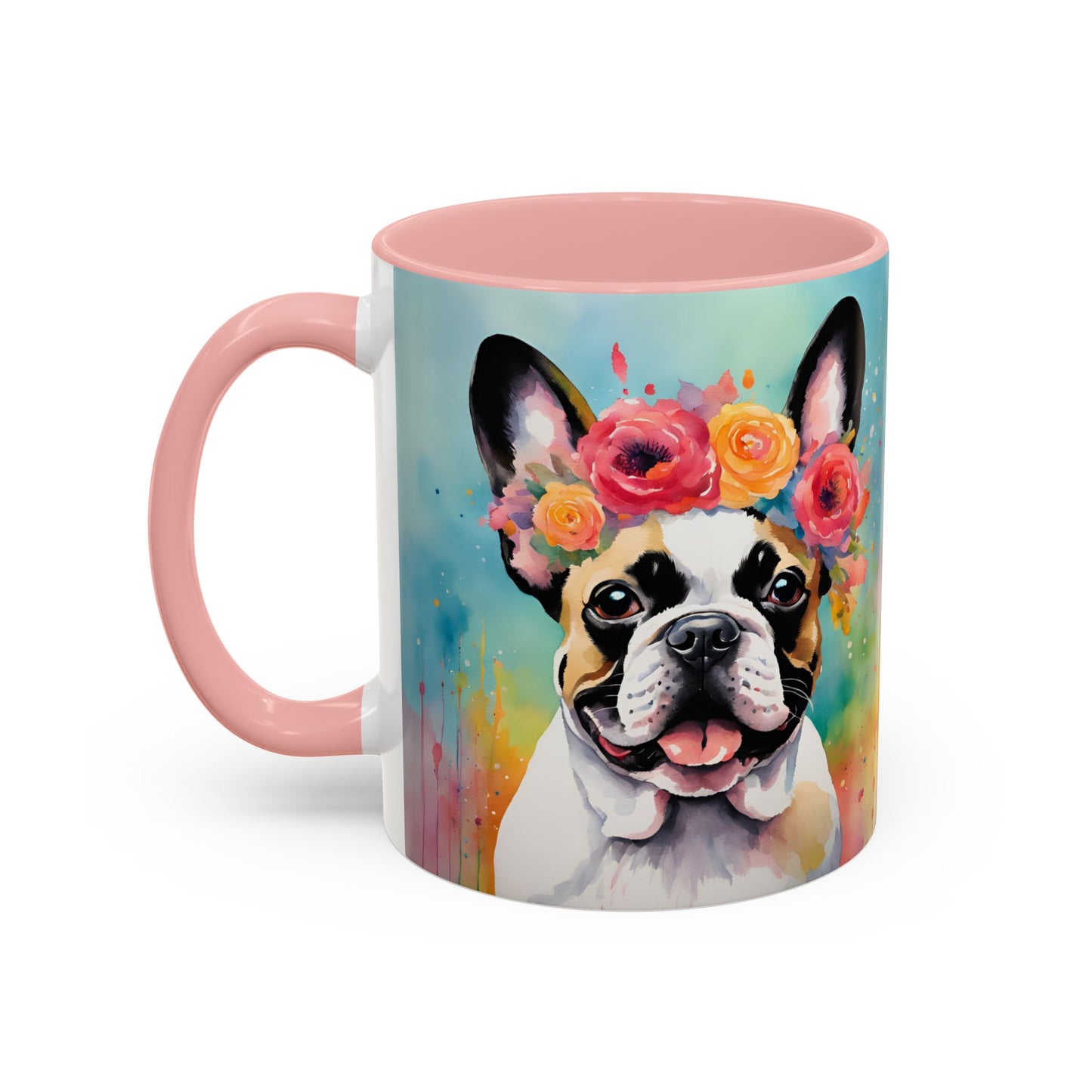 French Bulldog 03 Accent Coffee Mug - Dog Lover Gift