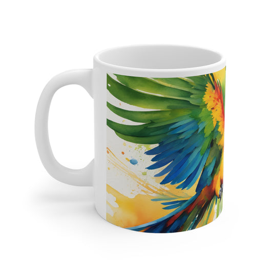 Parrot 03 Mug - Nature's Beauty Collection