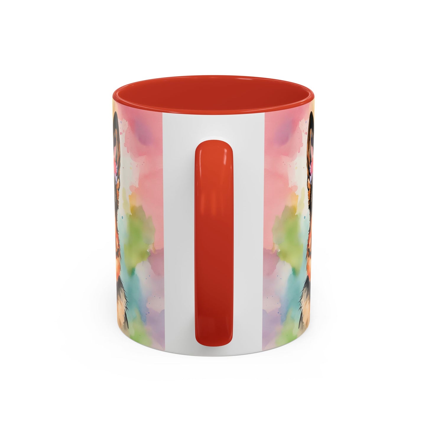 German Shepherd 01 Accent Coffee Mug - Dog Lover Gift