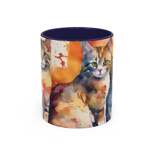 Kitties 1 Accent Coffee Mug, 11oz
