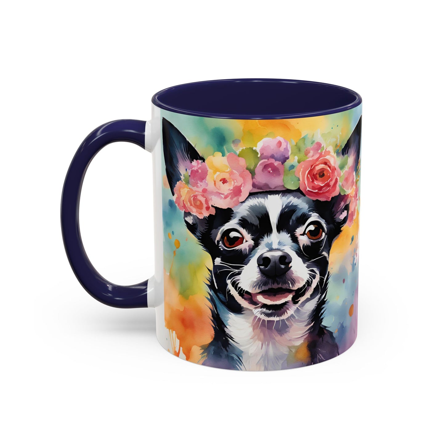 Chihuahua 03 Accent Coffee Mug - Dog Lover Gift