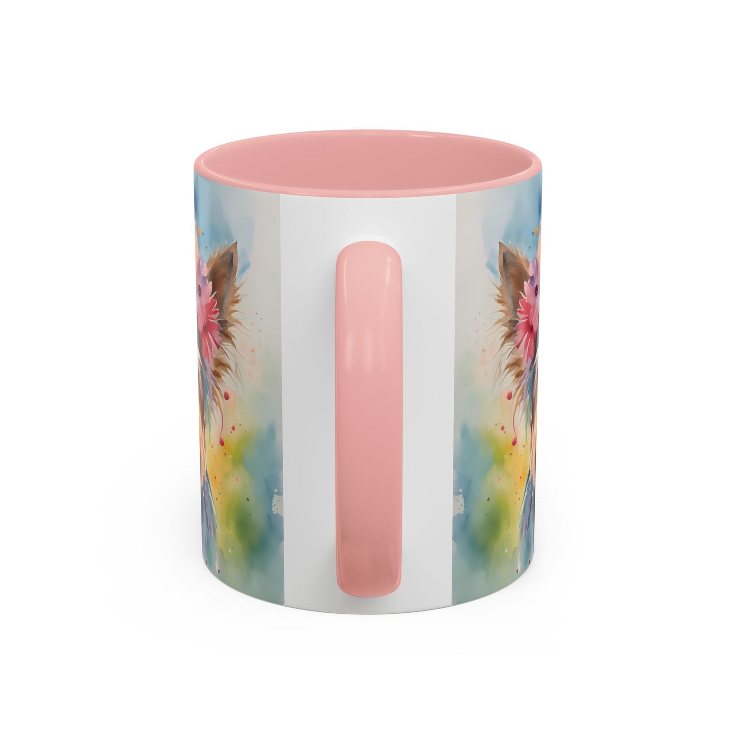 Yorkshire Terrier 03 Accent Coffee Mug - Dog Lover Gift