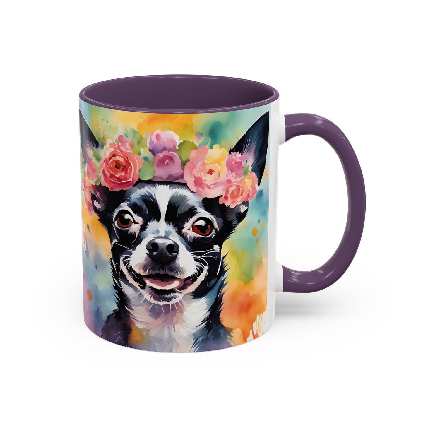 Chihuahua 03 Accent Coffee Mug - Dog Lover Gift