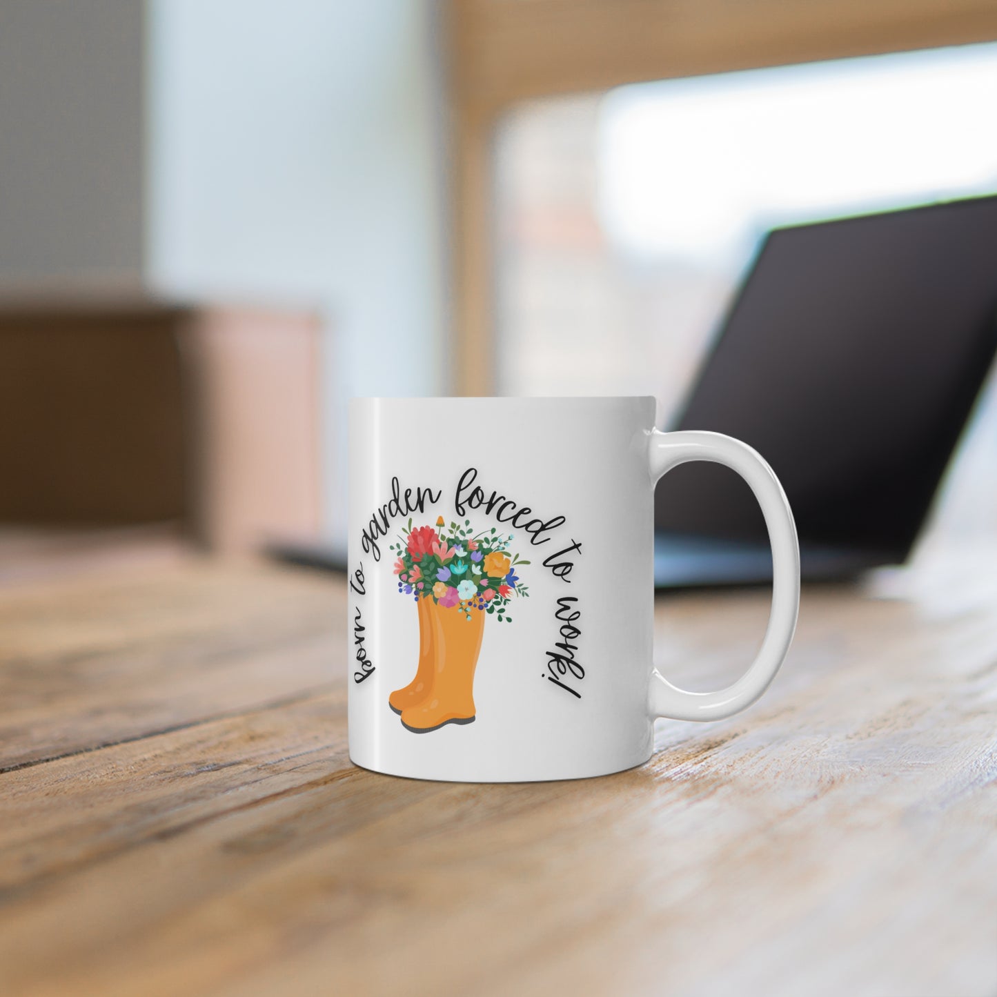 Born To Garden Forced To Work Ceramic Mug 11oz