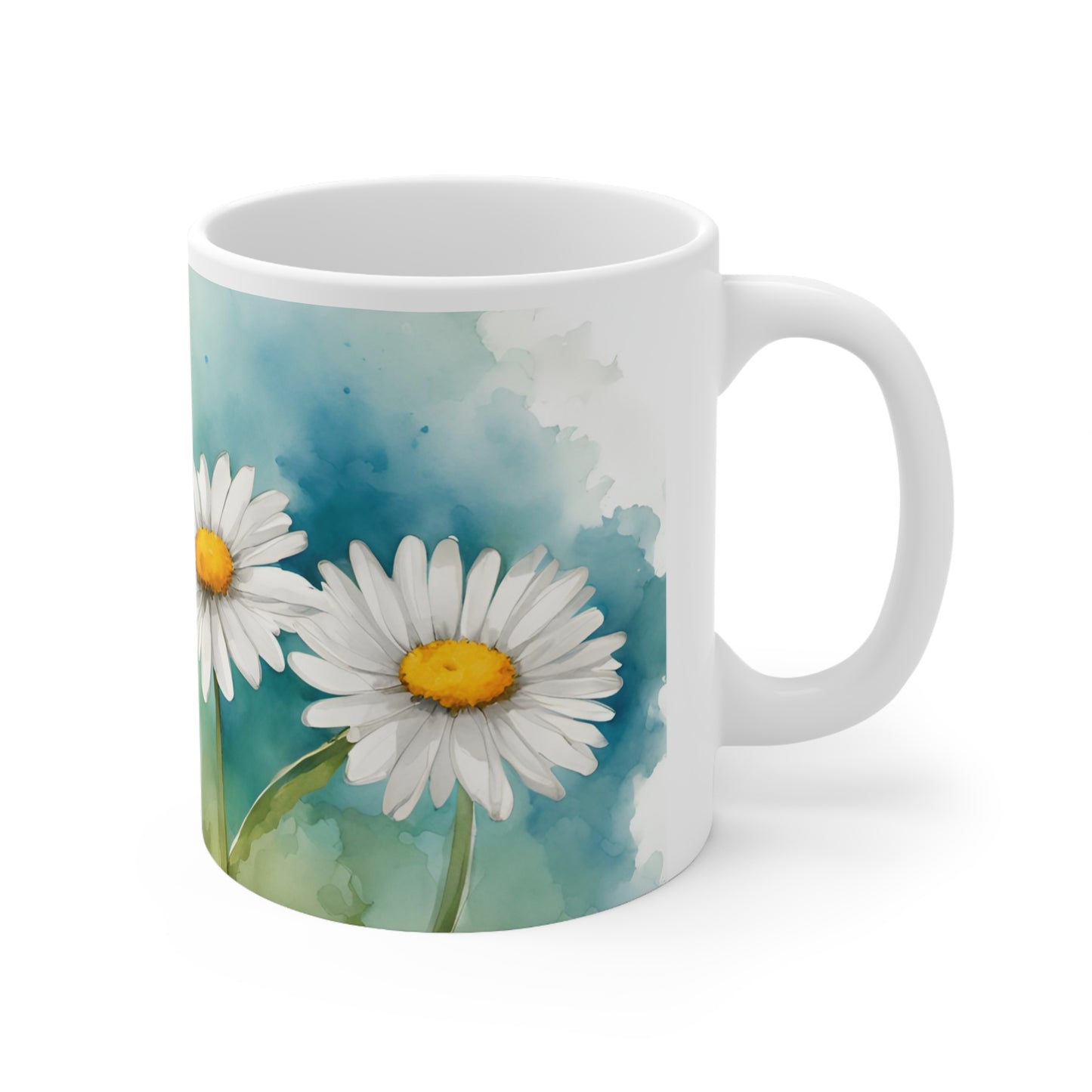 Daisies 04 Mug - Nature's Beauty Collection