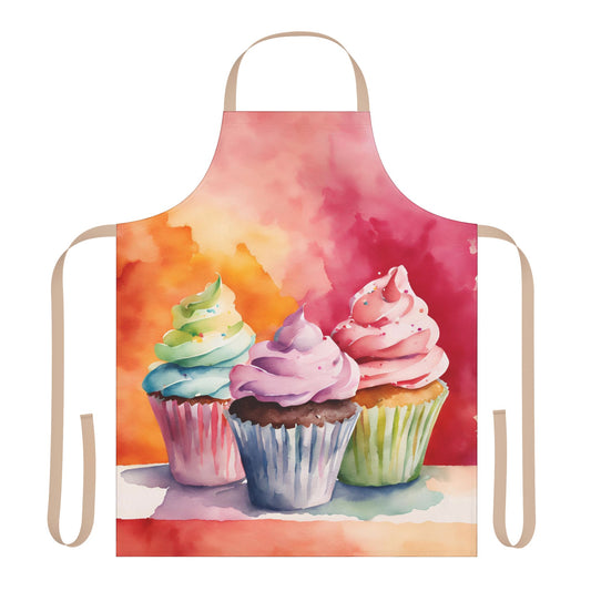 Cupcake 08 Baking Lovers 5-Color Straps Kitchen Wear