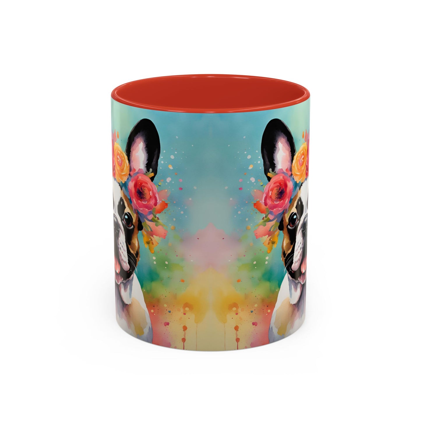 French Bulldog 03 Accent Coffee Mug - Dog Lover Gift