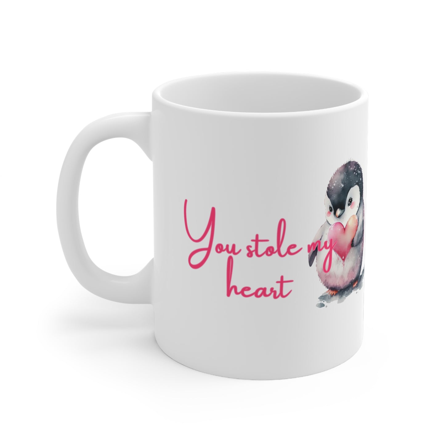 You Stole My Heart Valentines Mug Ceramic 11oz