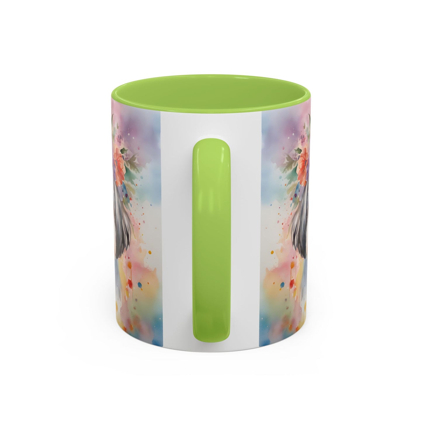 Shih Tzu 04 Accent Coffee Mug - Dog Lover Gift