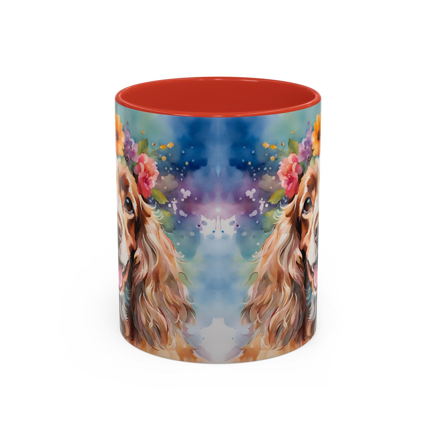 Cocker Spaniel 01 Accent Coffee Mug - Dog Lover Gift