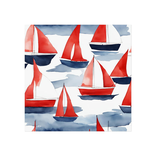 Blue Collection 19 Matte Print