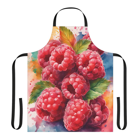 Raspberries 03 Apron 5-Color Straps