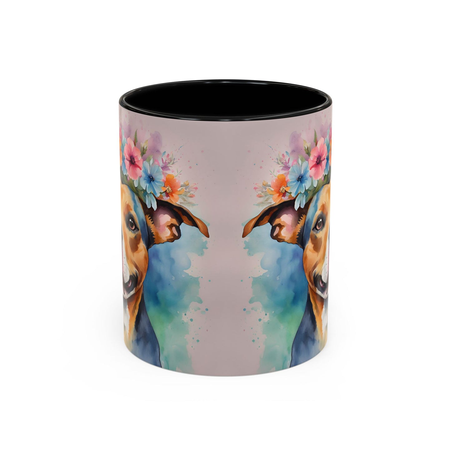 Staffordshire Bull Terrier 02 Accent Coffee Mug - Dog Lover Gift