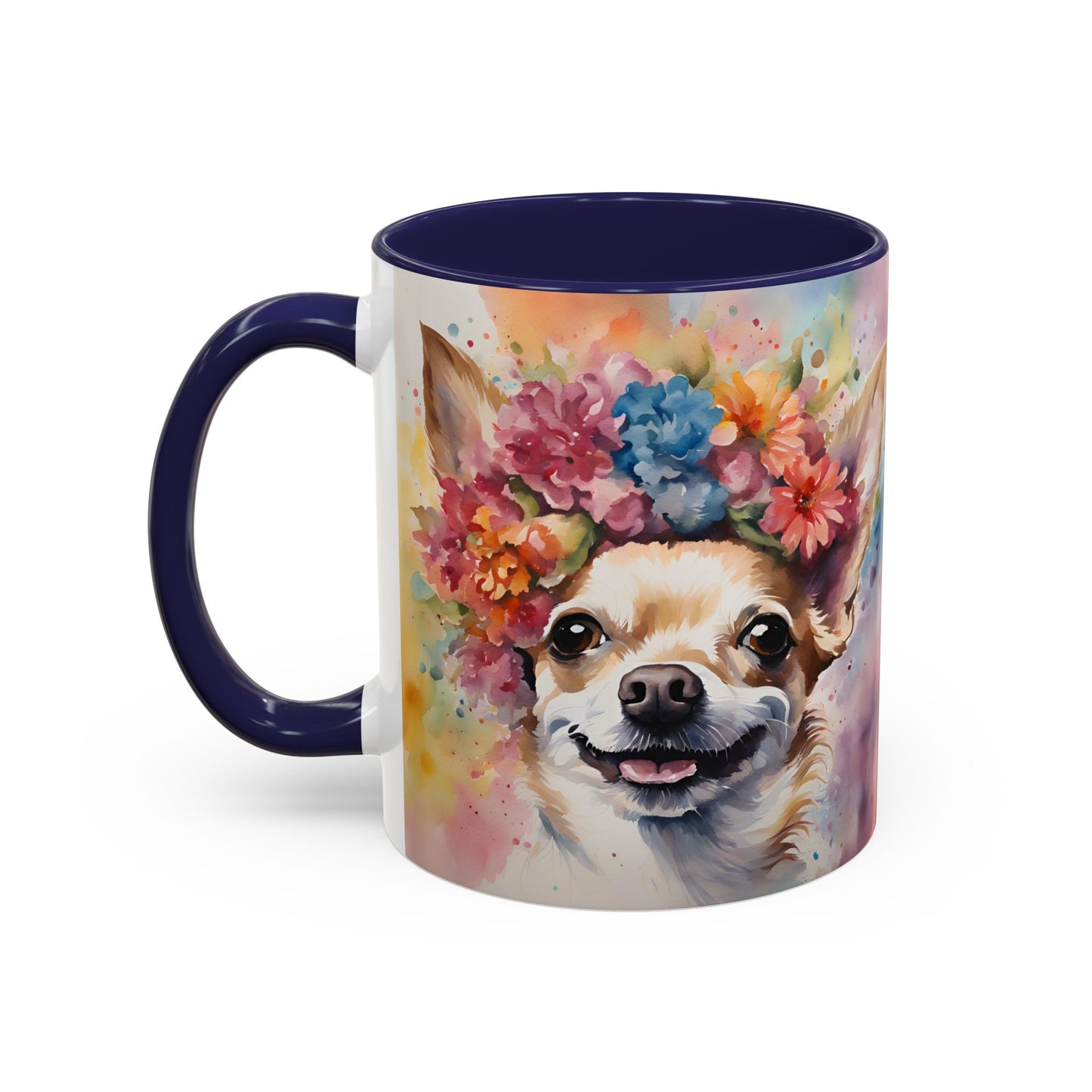 Chihuahua 04 Accent Coffee Mug - Dog Lover Gift