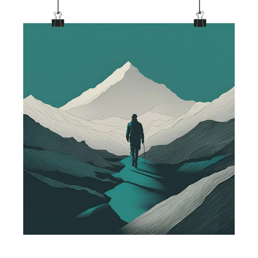 Lone Collection Walker 13 Matte Square Posters