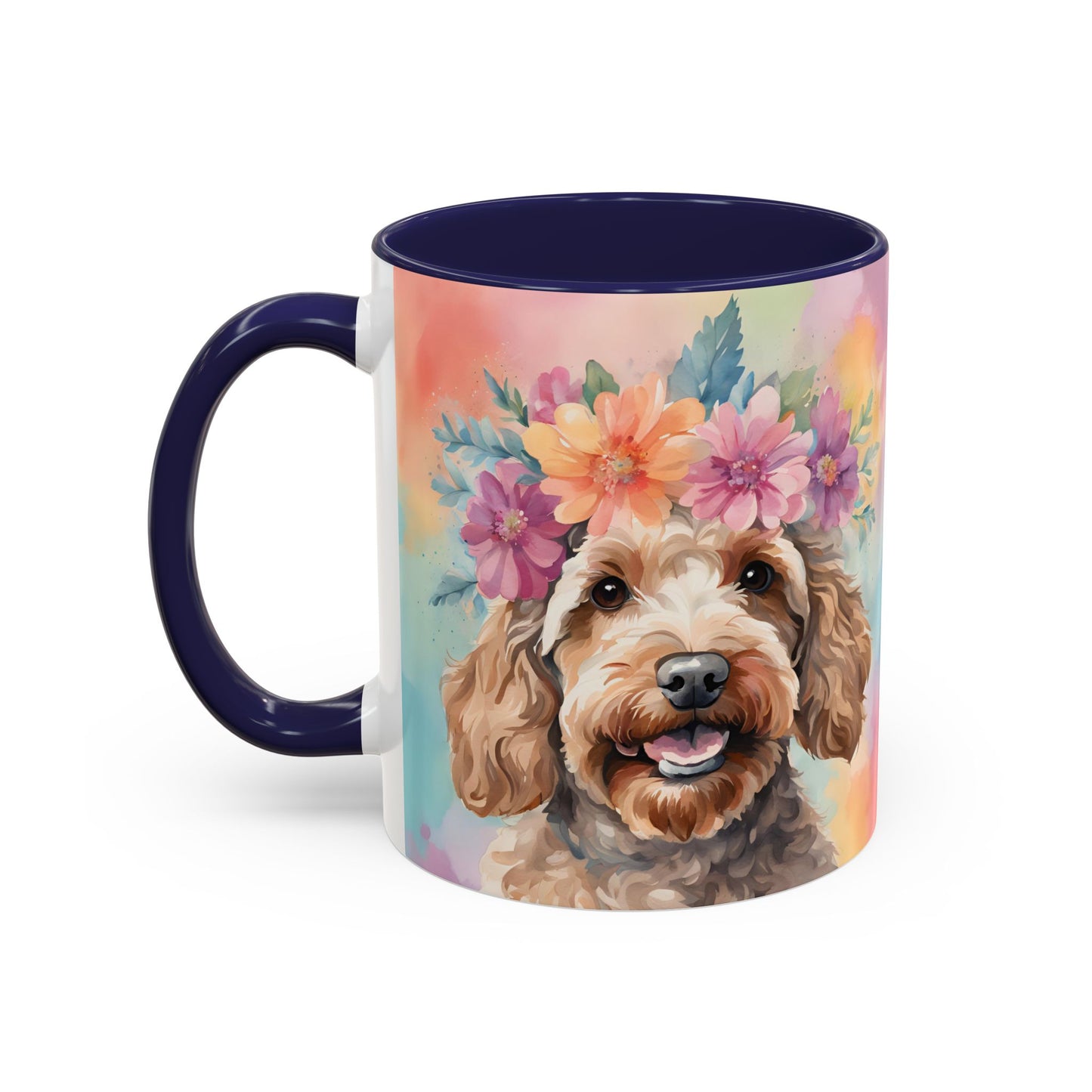 Cockapoo 01 Accent Coffee Mug - Dog Lover Gift