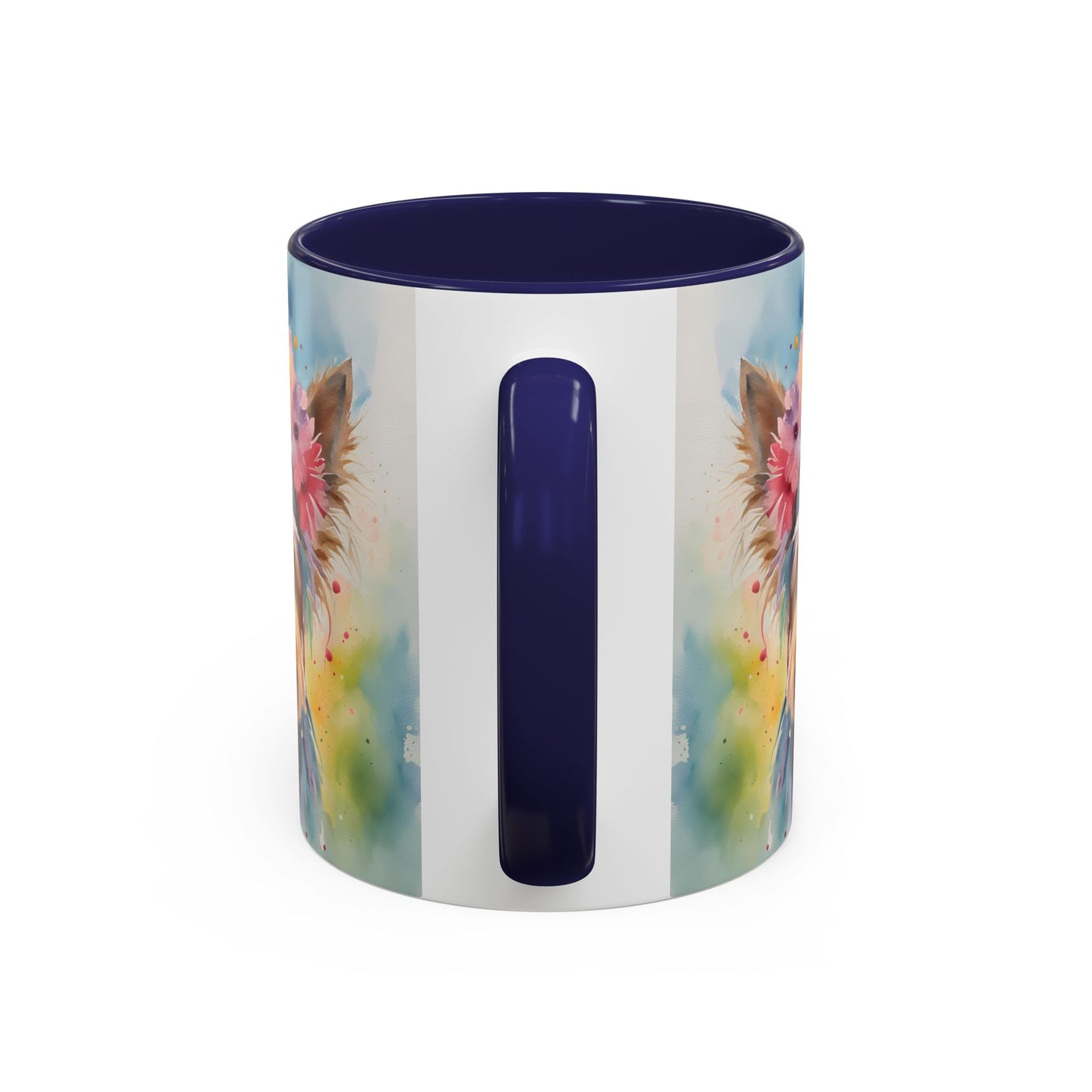 Yorkshire Terrier 03 Accent Coffee Mug - Dog Lover Gift