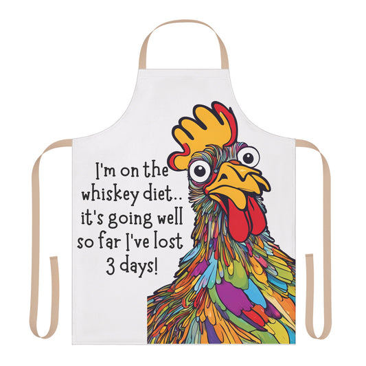 I’m on a whiskey……Adult Apron (AOP)