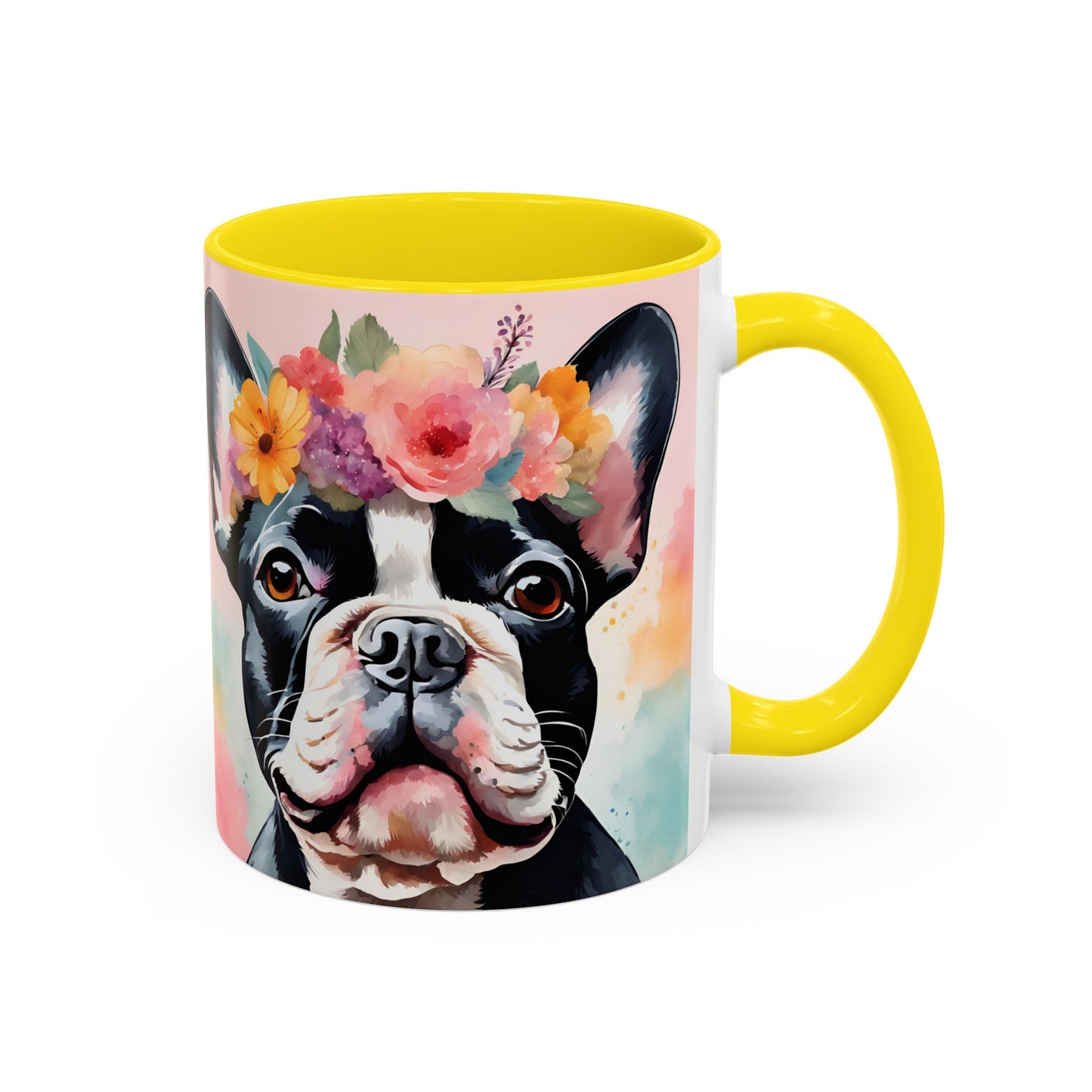 French Bulldog 01 Accent Coffee Mug - Dog Lover Gift