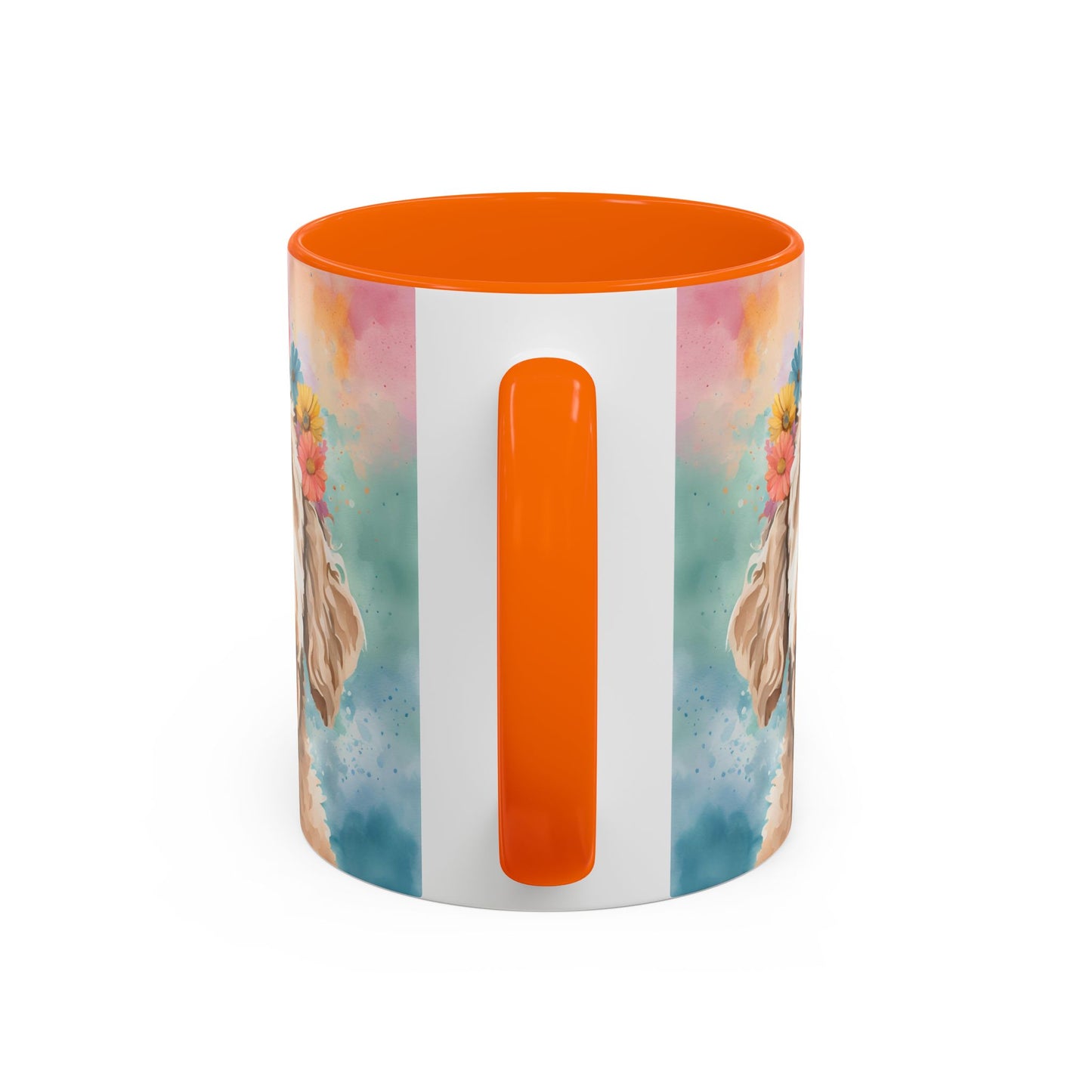 Labradoodle 02 Accent Coffee Mug - Dog Lover Gift
