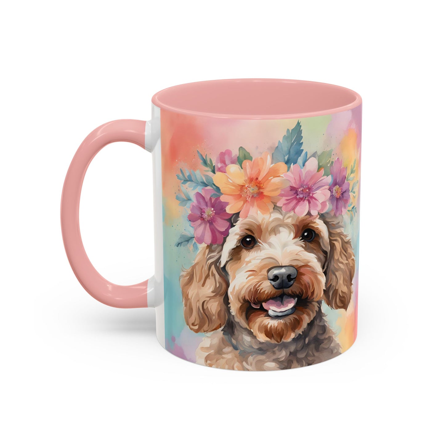 Cockapoo 01 Accent Coffee Mug - Dog Lover Gift