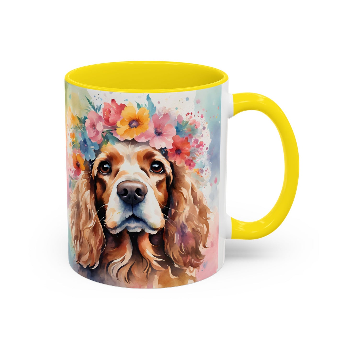 Cocker Spaniel 03 Accent Coffee Mug - Dog Lover Gift
