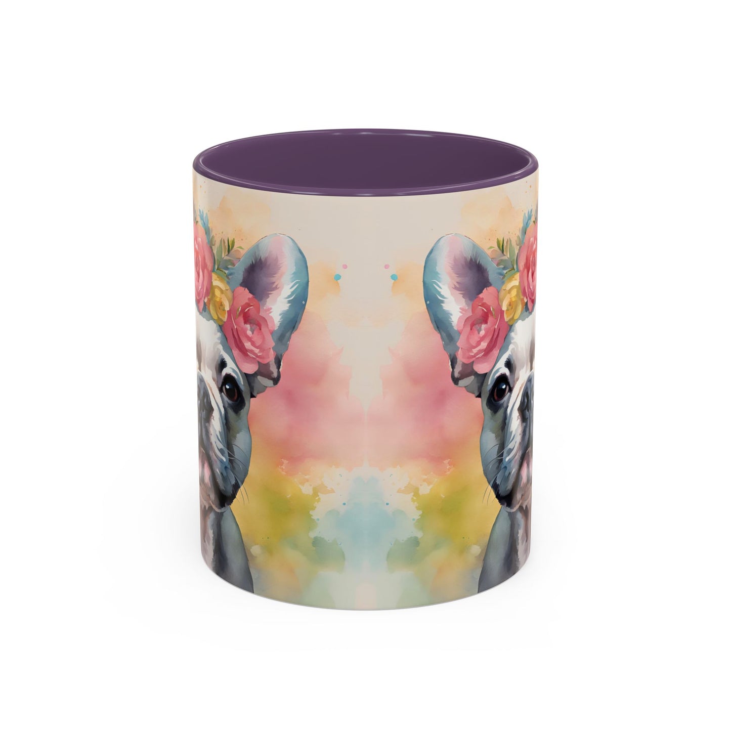 French Bulldog 04 Accent Coffee Mug - Dog Lover Gift
