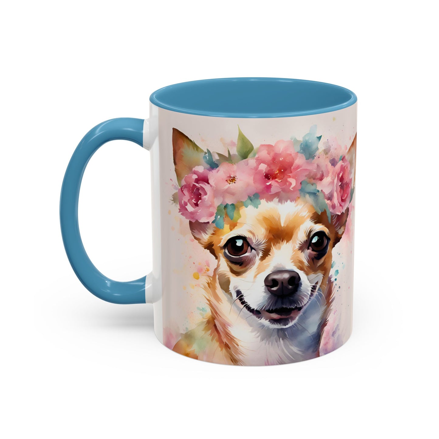 Chihuahua 01 Accent Coffee Mug - Dog Lover Gift